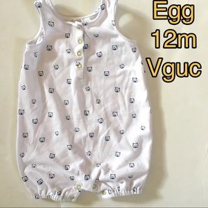 Egg Bear Romper